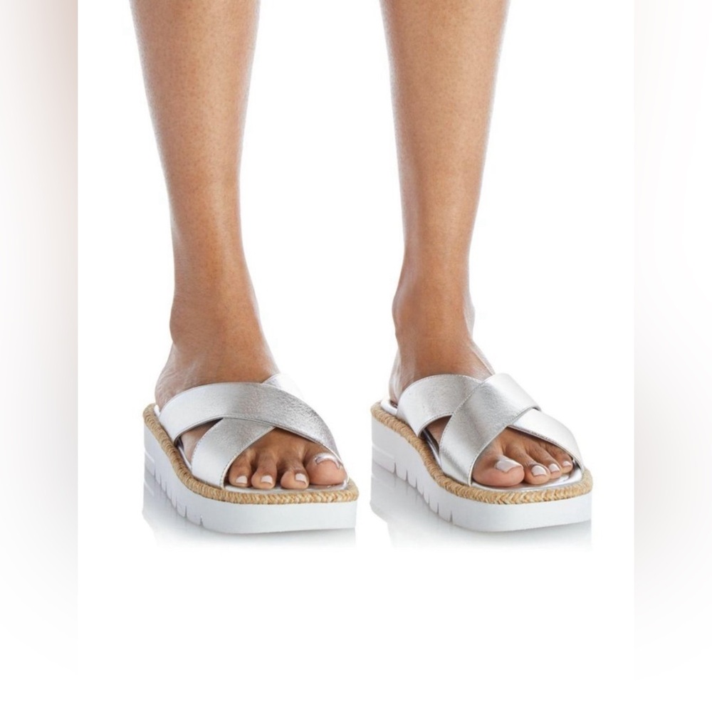STUART WEITZMAN Women's Roza Lift Slide Sandals
Sz 39